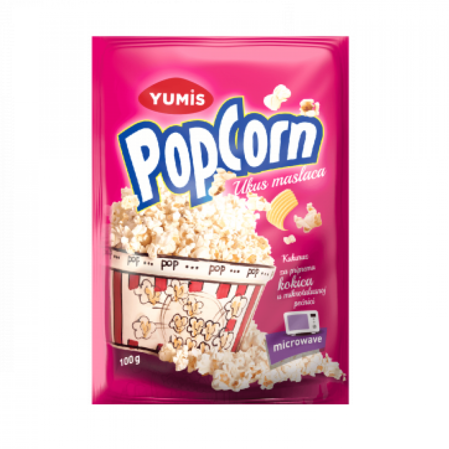 Yumis пуканки с масло 100г