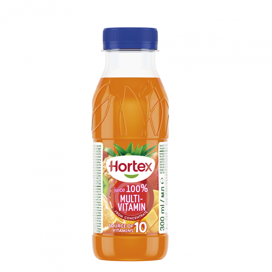 HORTEX 100% Мултивитамин 300мл PET