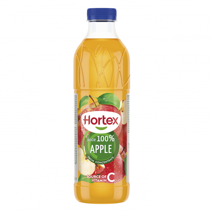 HORTEX 100% Ябълка 1л PET