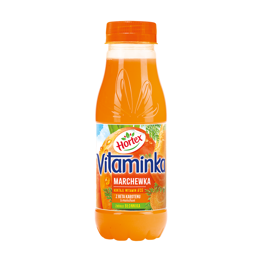 HORTEX 80% Vitaminka Морков 300мл РЕТ