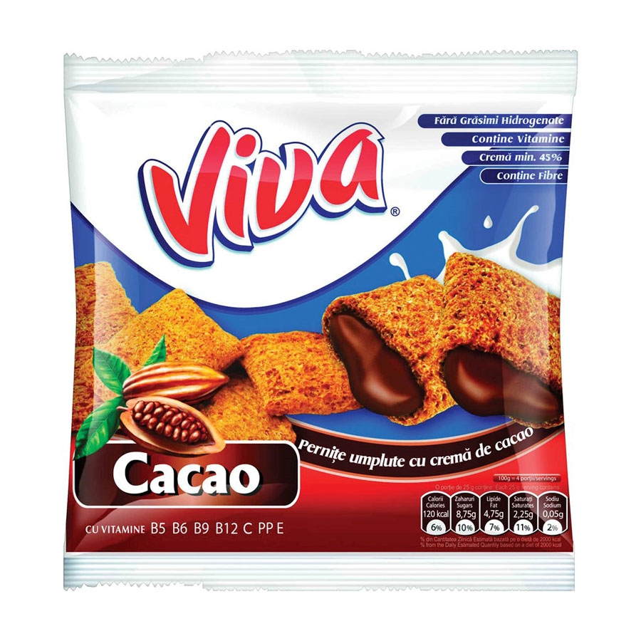 Viva снакс какао 100г